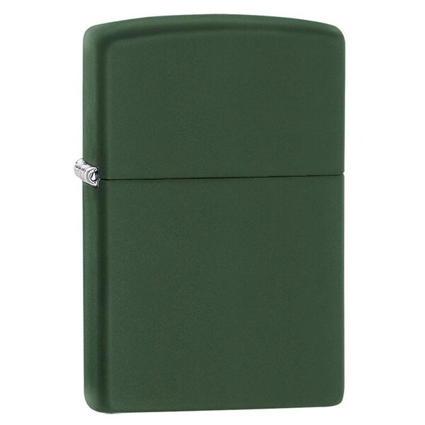 Zippo Classic Green Matte Pocket Lighter 221 Zoro